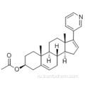 Андроста-5,16-диен-3-ол, 17- (3-пиридинил) -, ацетат (сложный эфир), (57187587,3b) - CAS 154229-18-2